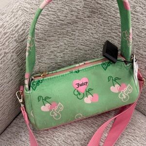 Juicy Couture retro green cherry bag green